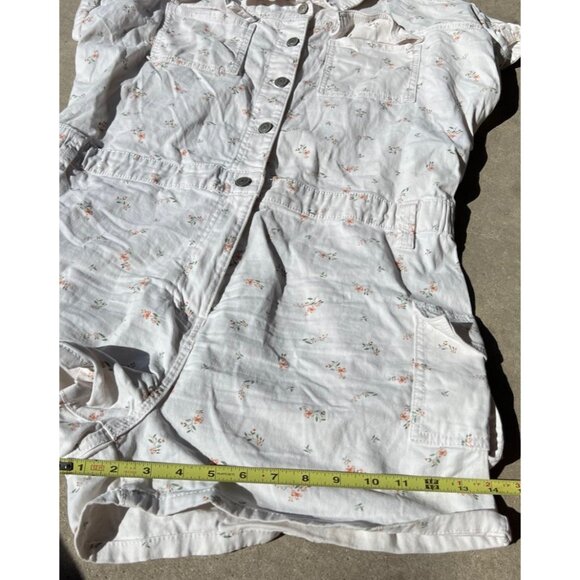 Celebrity Pink Womens XL One Piece Jumpsuit Floral Romper Jumper Button Boho - Picture 11 of 16